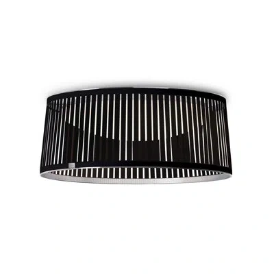 Pablo Designs Solis 1 - Light Single Drum Led Pendant In Black