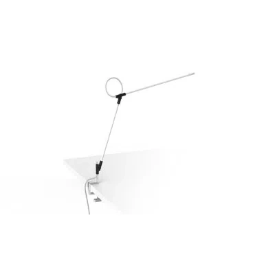 Pablo Designs Superlight Clamp Desk Lamp In White