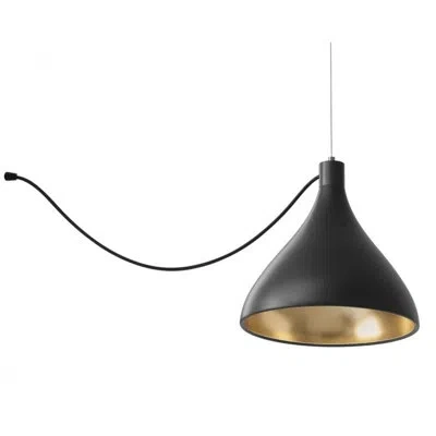 Pablo Designs Swell String Power Feed Cord And Canopy In Black