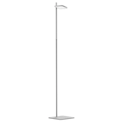 Pre-owned Pablo Designs Talia Floor Lamp In Grey Matt/gloss Finish By  In Gray