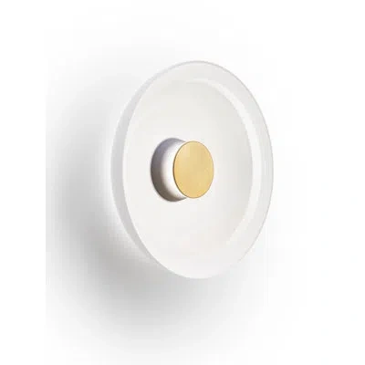 Pablo Designs Totem Sconce Glass In Opal Glass