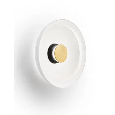 Pablo Designs Totem Sconce Glass In Opal Glass