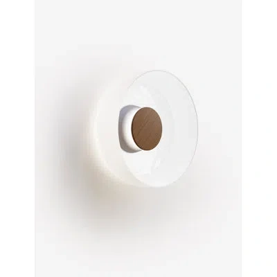 Pablo Designs Totem Sconce Glass In Opal Glass