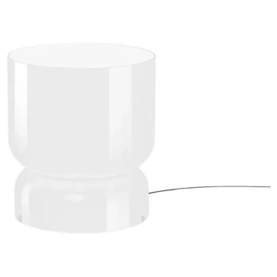 Pre-owned Pablo Designs Totem Table Double Cb By  In Transparent