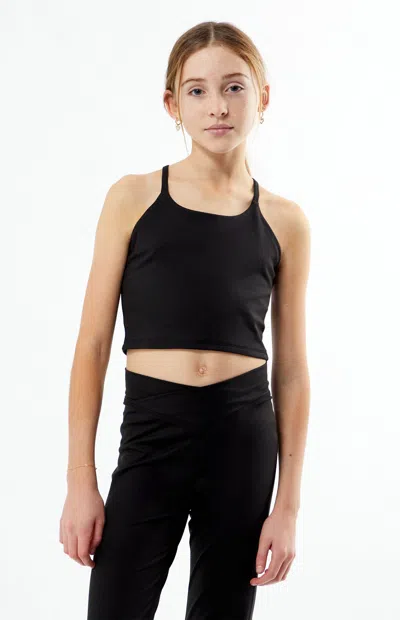 Pac 1980 Pac Whisper Active Black Tank Top