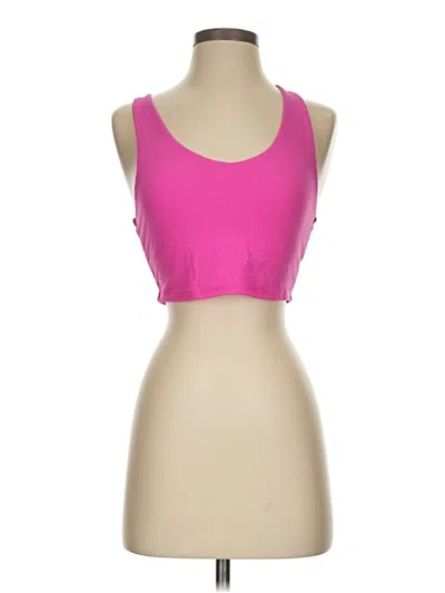 Pre-owned Pac 1980 Tank Top Pink Halter Neckline Tops
