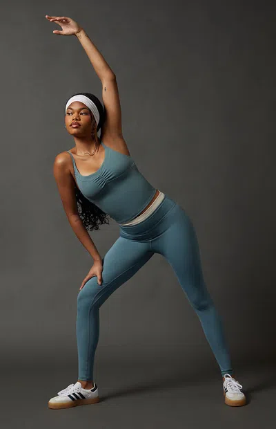 Pac 1980 Women's Active Yoga Everyday Tank Top In Blue