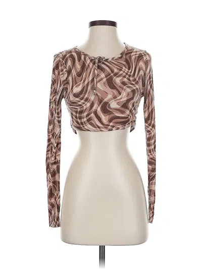 Pre-owned Paccares Long Sleeve T-shirt In Brown