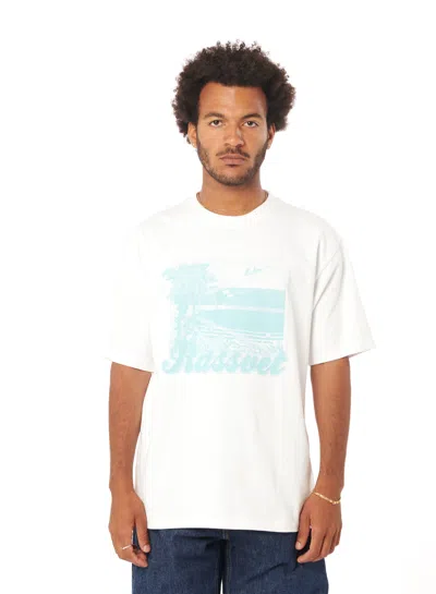 Paccbet Men Miami Tee Shirt Knit In White