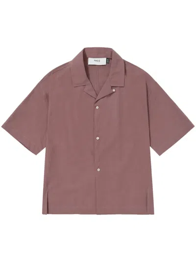 Pace Camp Cut Shirt In Brown