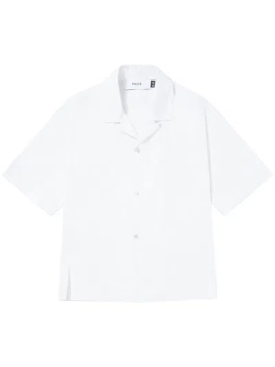 Pace Camp Cut Shirt In White