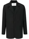Pace Cut-out Single-breasted Blazer In Black