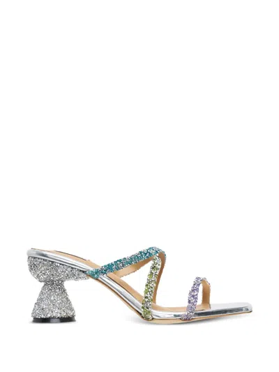 Pace Glittle Embellished Sandals In Multi