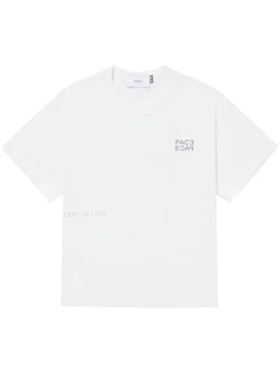 Pace Less Is Less T-shirt In White