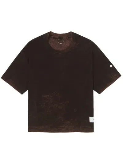 Pace Pattern T-shirt In Brown