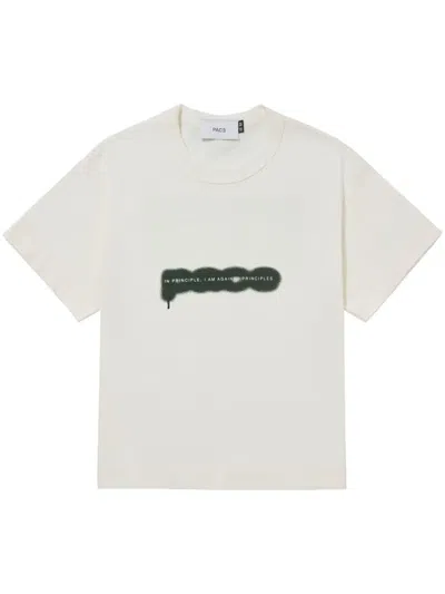 Pace Principles T-shirt In White