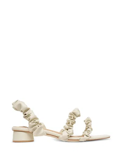 Pace Sponge Sandals In White