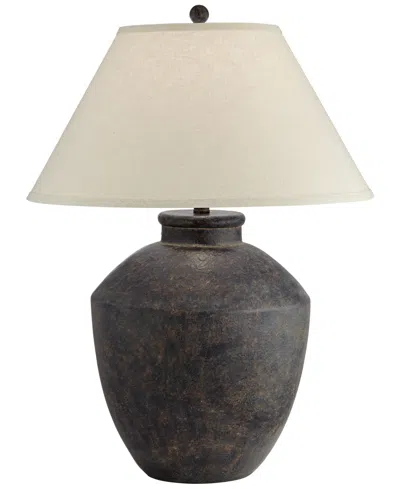 Pacific Coast 29.56" Resin Massa Table Lamp In Black Terracota