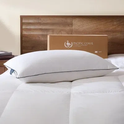Pacific Coast Feather Pacific Coast Premium Goose Feather & Down Bed Pillows, Standard Set Of 1 In White