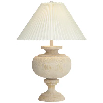 Pacific Coast Lighting Grand Maison 30" Faux Wood Table Lamp