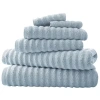 Pacific Coast Textiles Luxury Spa Collection Wavy 6-pc. Bath Towel Set In Blue
