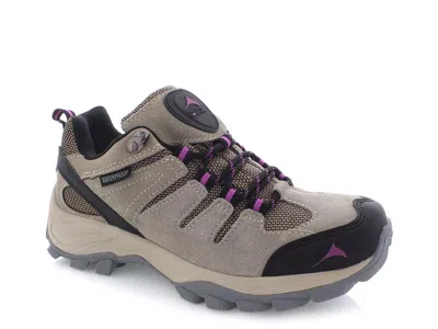 Pacific Mountain Boulder Low Trail Shoe In Brown