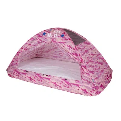 Pacific Play Tents Camo Bed Play Tent In Purple