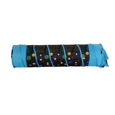 Pacific Play Tents Galaxy Glow In The Dark Stars Play Tunnel In Blue