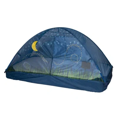 Pacific Play Tents Glow In The Dark Firefly Play Tent With Carrying Bag In Blue
