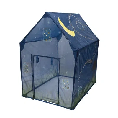Pacific Play Tents Glow N' The Dark Firefly House Tent In Blue