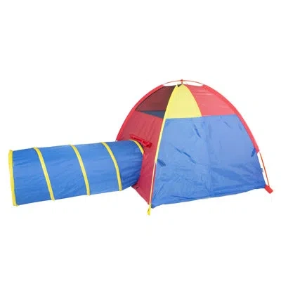 Pacific Play Tents Hide Me Play Combination Play Tunnel With Carrying Bag In Blue