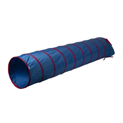 Pacific Play Tents Institutional Play Tunnel With Carrying Bag In Blue