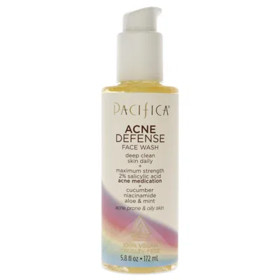 Pacifica Acne Defense Face Wash For Unisex 5.8 oz Cleanser In Silver
