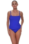 Pacifica By Sunsets Coralie Tankini Swimsuit Top In Blue