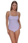 Pacifica By Sunsets Coralie Tankini Swimsuit Top In Purple