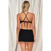Pacifica By Sunsets Cove Mini Skirt In Black Pacifica