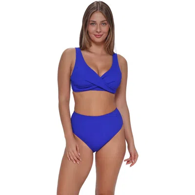 Pacifica By Sunsets Mirabella Bikini Swimsuit Top In Blue