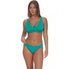 Pacifica By Sunsets Mirabella Bikini Swimsuit Top In Green