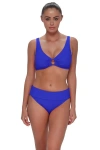 Pacifica By Sunsets Oceana Bikini Swimsuit Top In Blue