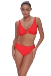Pacifica By Sunsets Oceana Bikini Swimsuit Top In Red