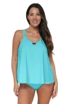 Pacifica By Sunsets Sadie Tankini Swimsuit Top In Pool Party