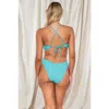 Pacifica By Sunsets Sandy Scoop Bikini Swim Bottoms In Pool Party
