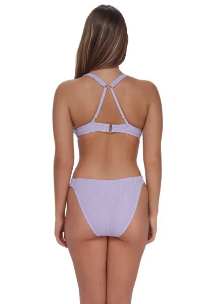 Pacifica By Sunsets Tate Tab Side Bikini Swim Bottoms In Purple