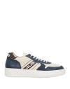 Paciotti 4us Man Sneakers Navy Size 9 Calfskin In Navy