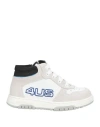 Paciotti 4us Babies'  Toddler Boy Sneakers White Size 9c Leather, Synthetisches Material, Textile Fibers