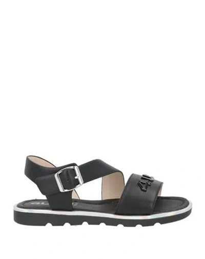 Paciotti 4us Woman Sandals Black Size 5 Leather