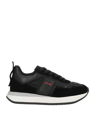 Paciotti 4us Woman Sneakers Black Size 6 Textile Fibers