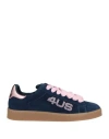 Paciotti 4us Woman Sneakers Navy Size 8 Leather In Navy