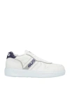 Paciotti 4us Woman Sneakers White Size 8 Leather In White