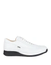 Paciotti Story Man Sneakers White Size 8 Leather In White
